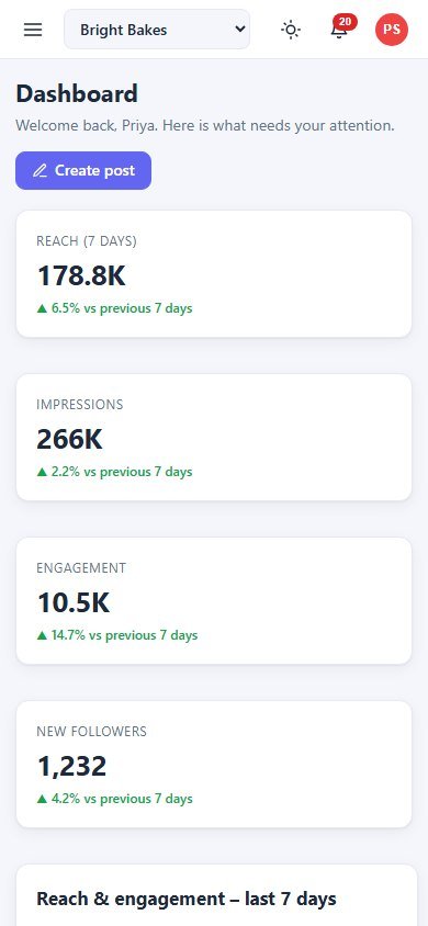 Mobile dashboard